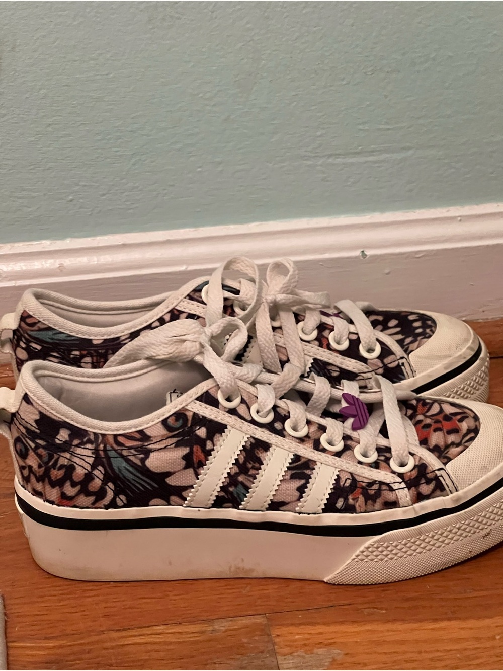 Adidas Nizza Butterfly Platform Sneakers